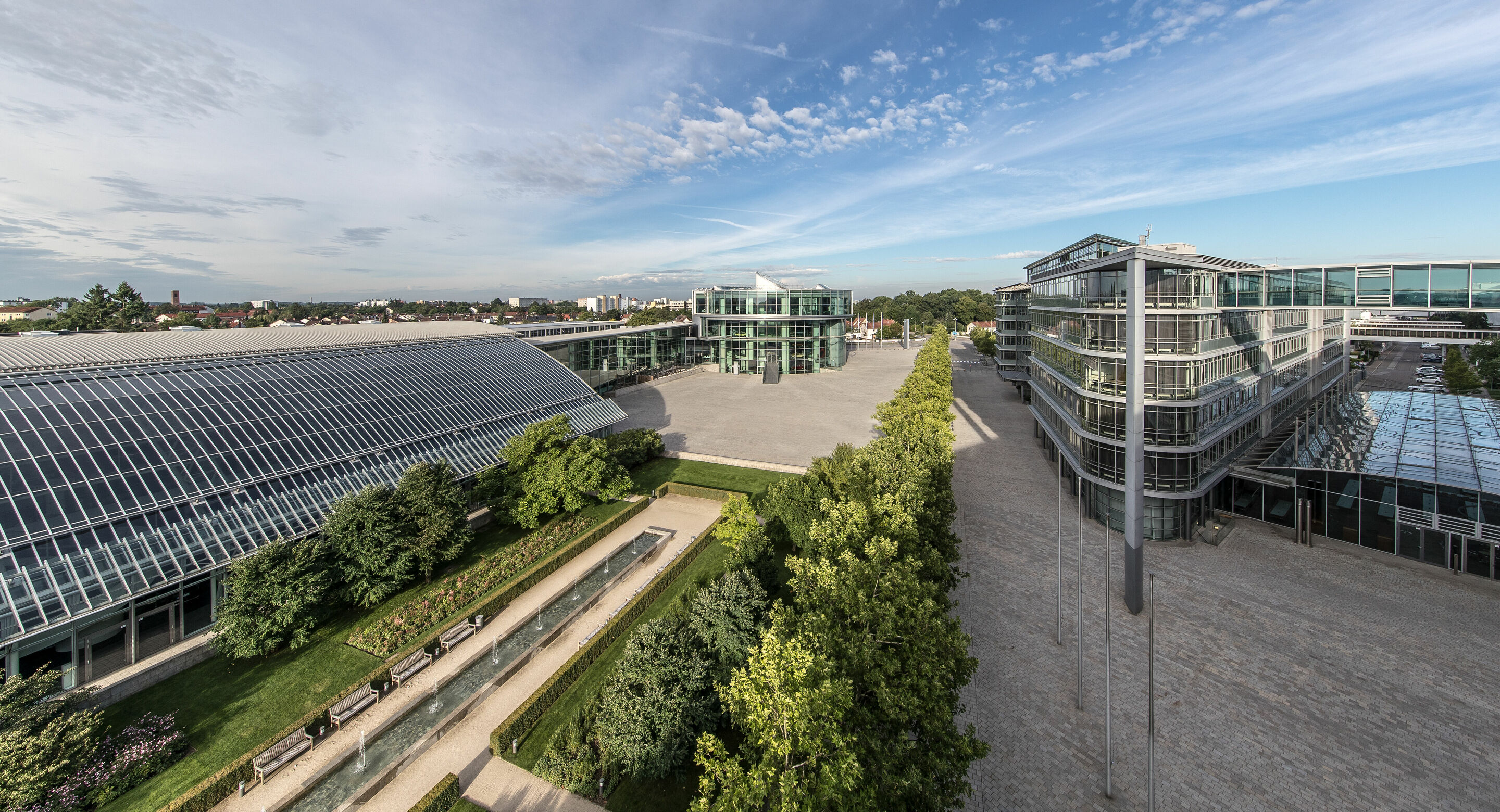 Audi Forum Ingolstadt - View of the grounds