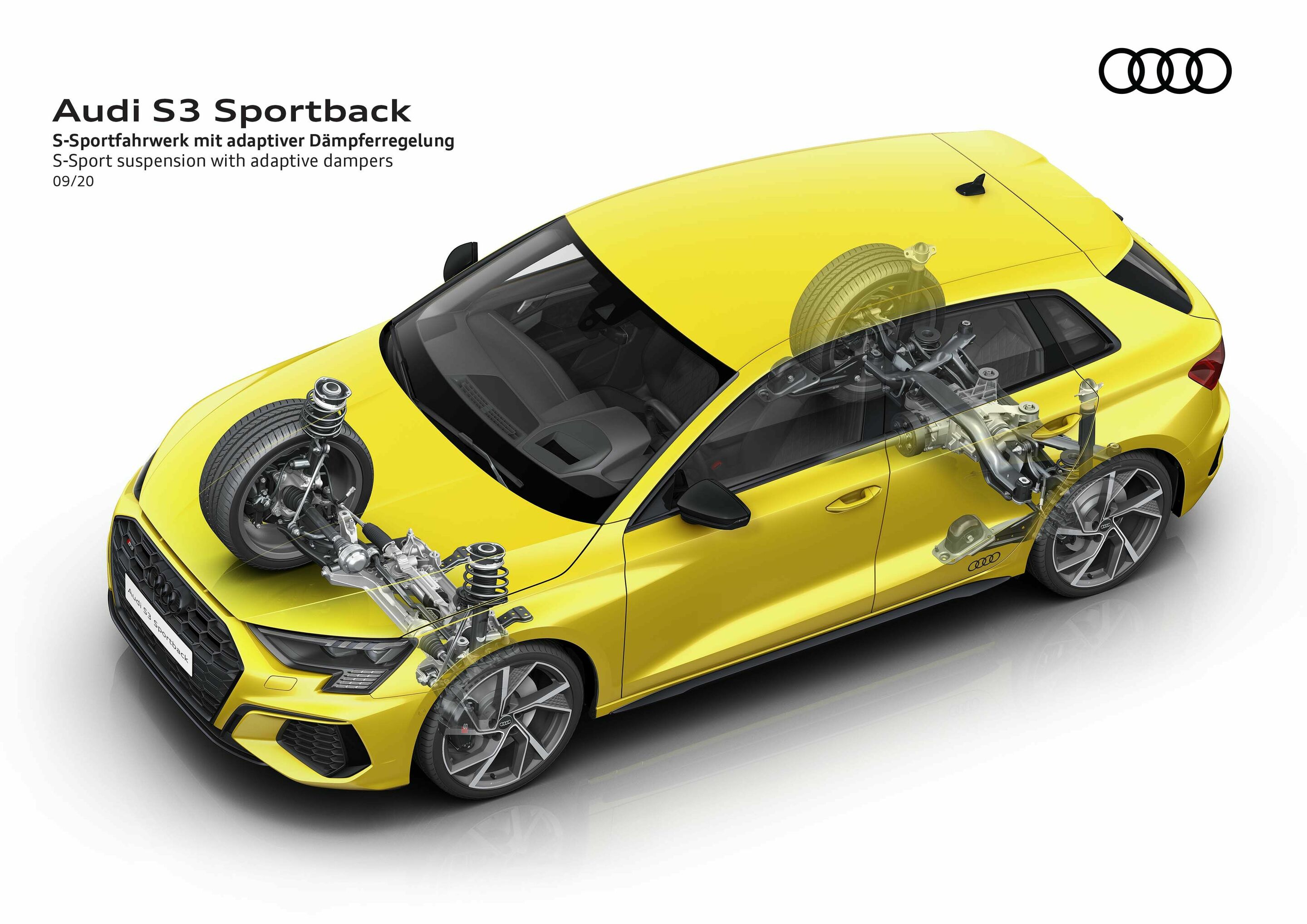 Audi S3 Sportback - S-Sport suspension with adaptive dampers