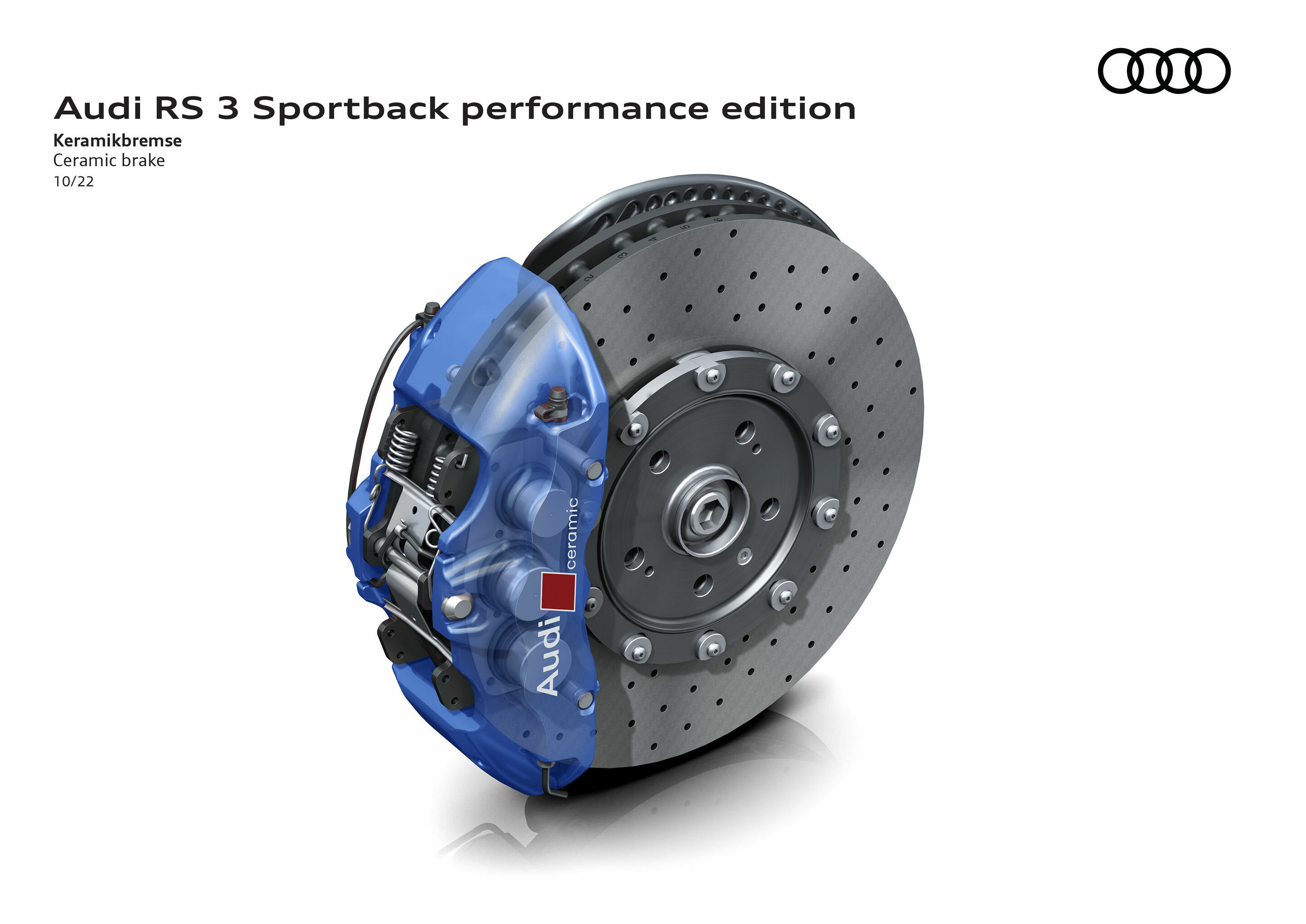 Illustration - Audi RS 3 Sportback performance edition - Ceramic brake