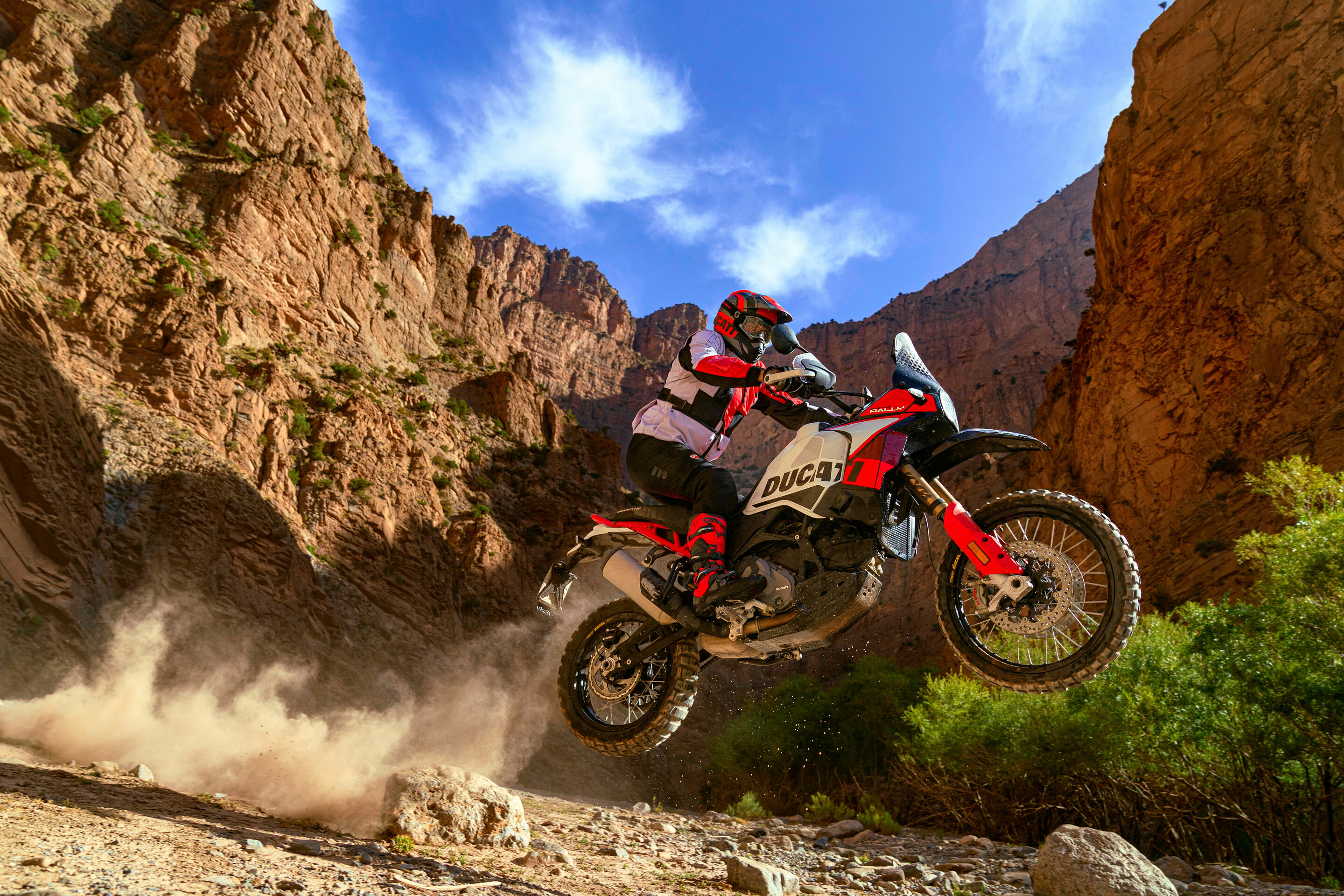 Ducati stabilizes its position in the main markets - DesertX Rally