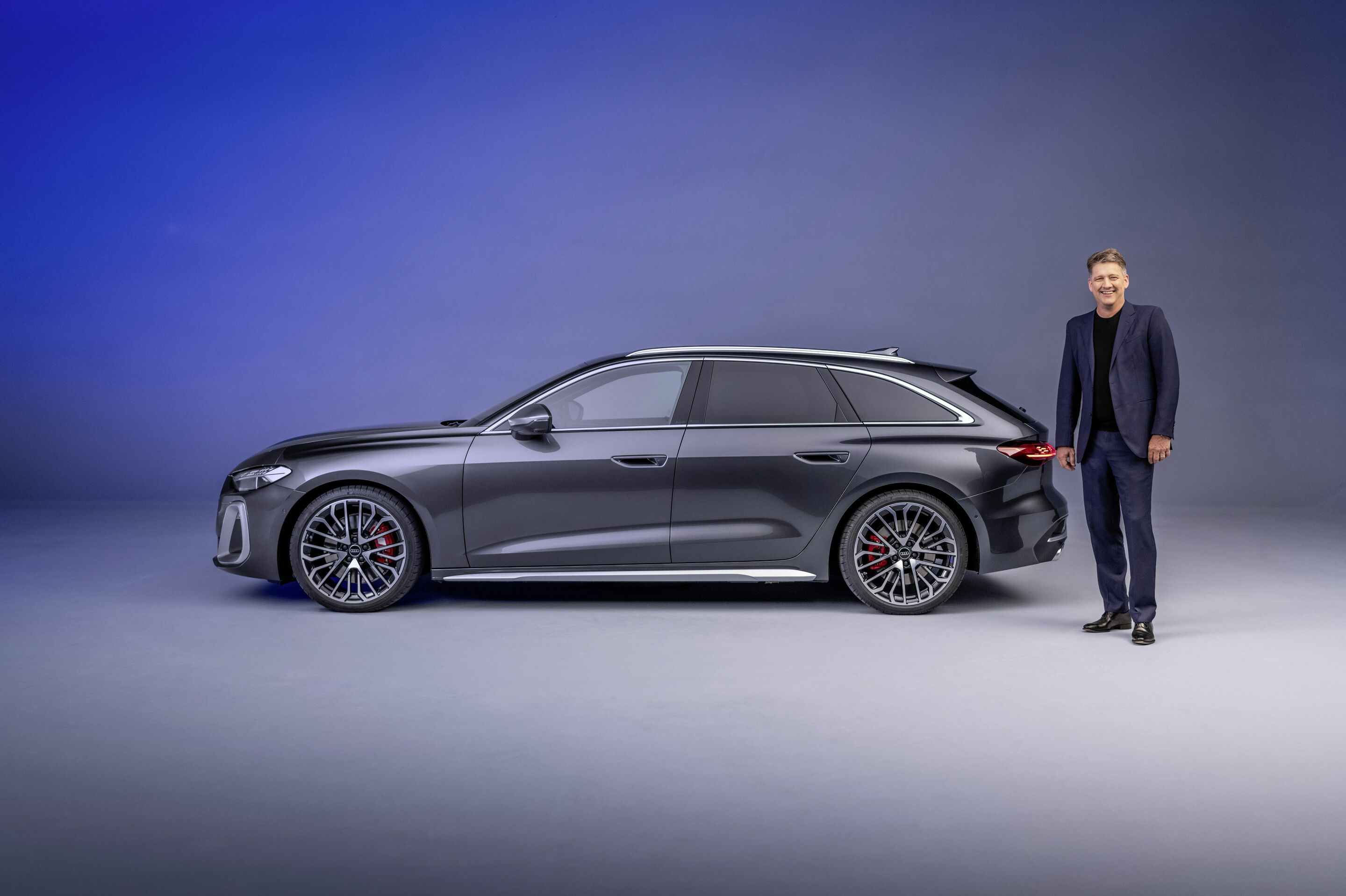 Gernot Döllner - Audi CEO Gernot Döllner at the Audi S5 Avant