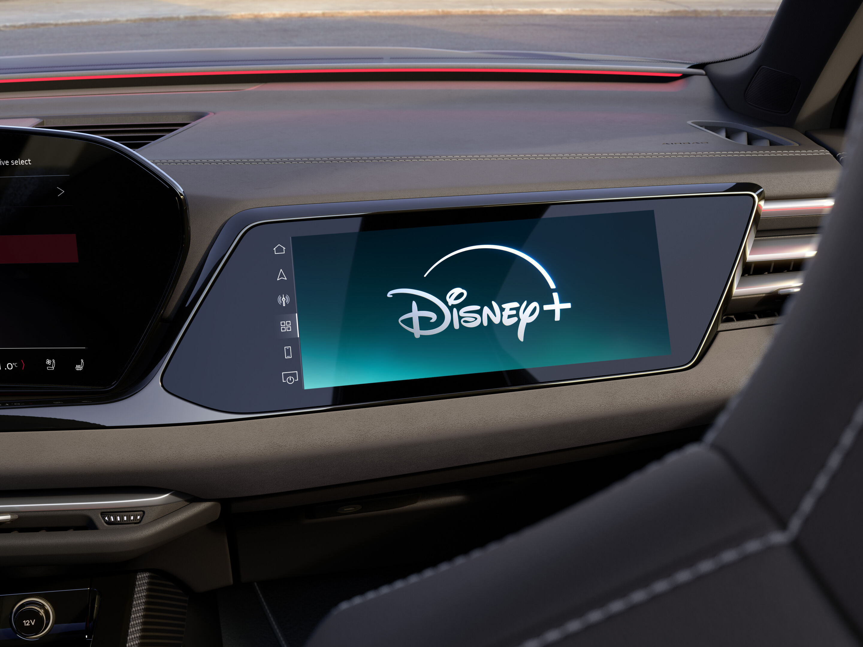 Audi brings Disney+ into the vehicle and enters “the Grid” in the movie “TRON: Ares” - Audi integrates the streaming service Disney+ into its vehicles.