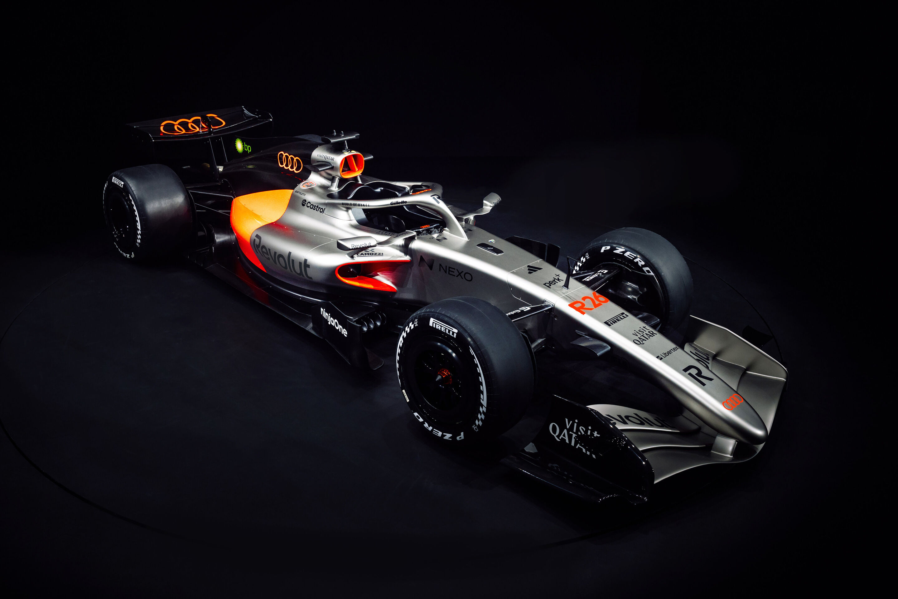 Team launch Audi Revolut F1 Team - Audi R26 race livery