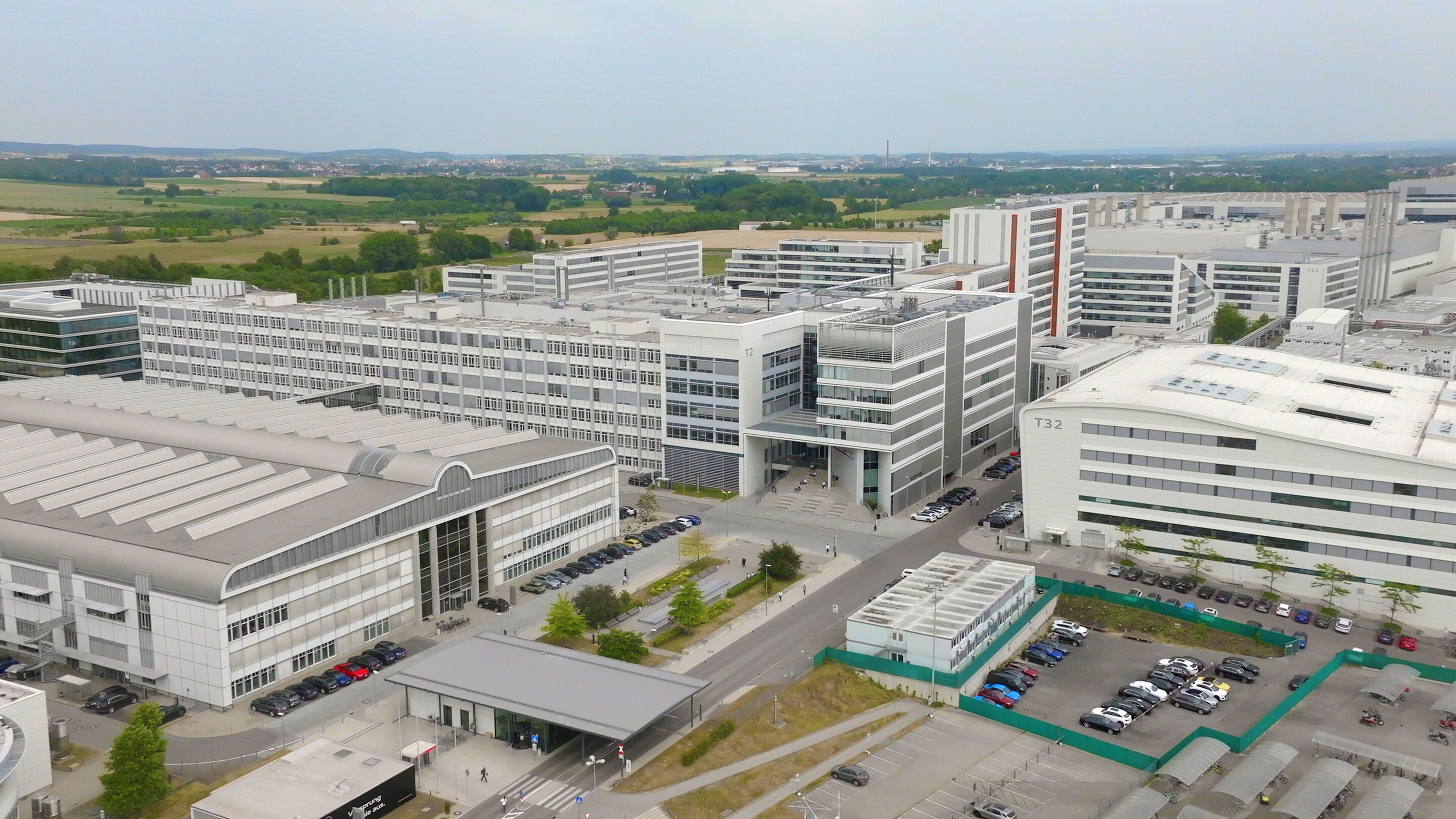 Audi Ingolstadt (aerial view) - Technical development