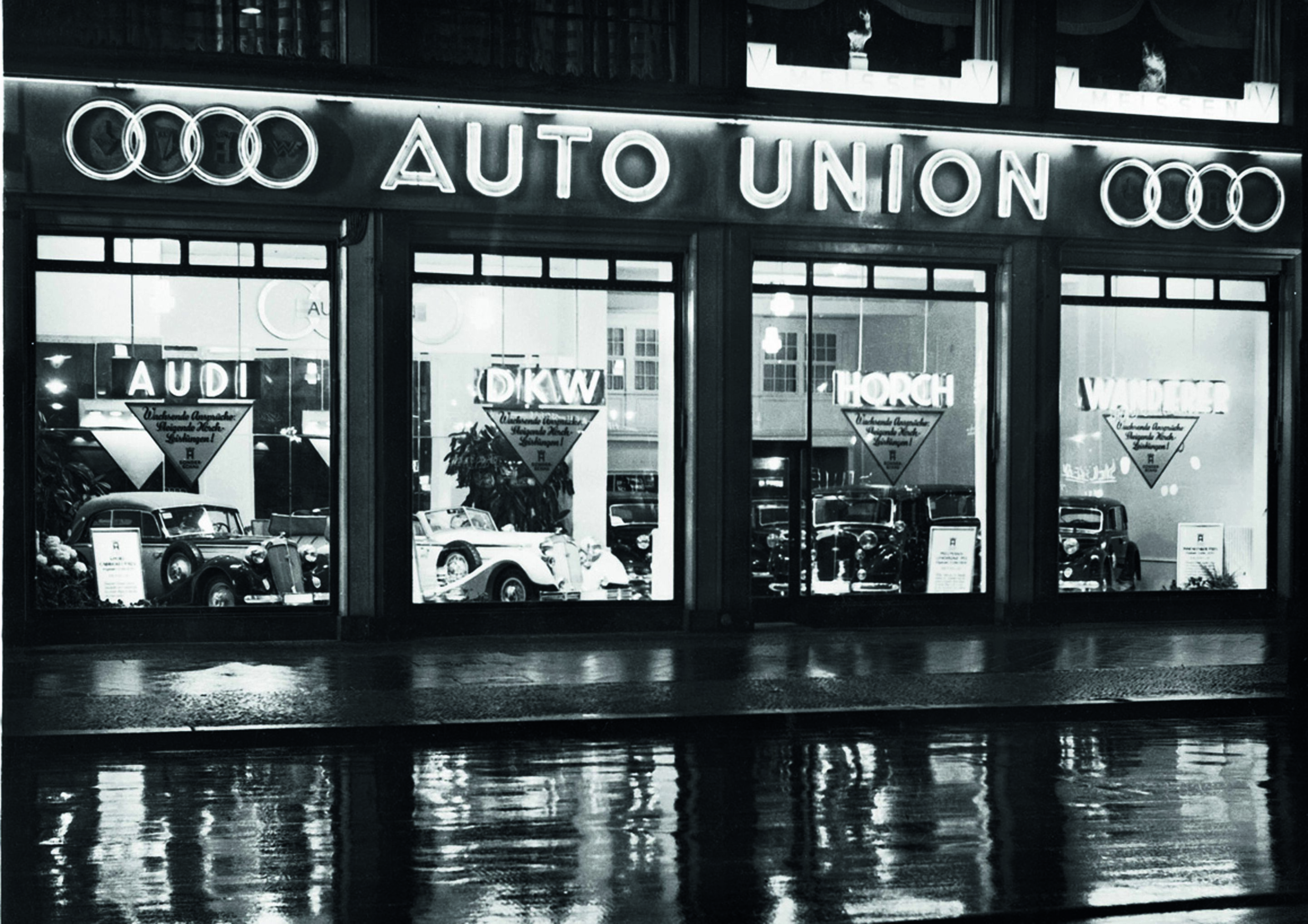 Anniversary magazine History - The Auto Union was formed in 1932
