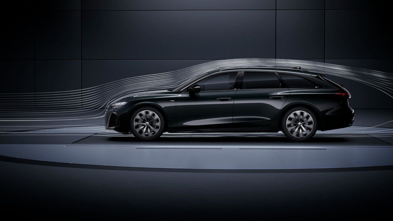Audi A6 Avant – Aerodynamics – Animation