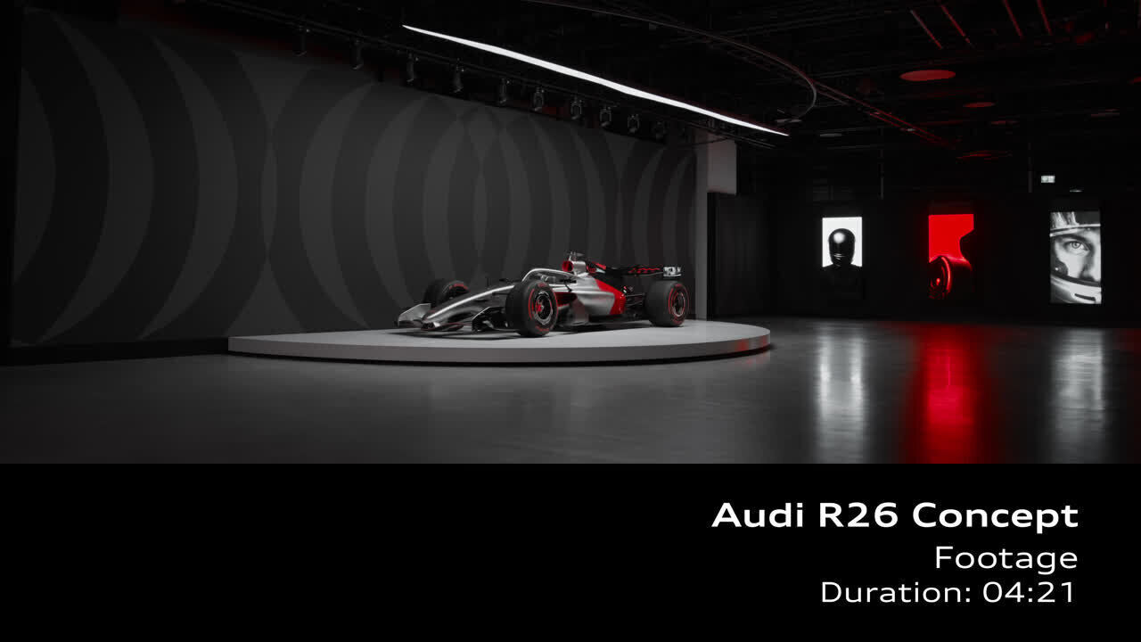 Audi R26 Concept – Footage (on location)