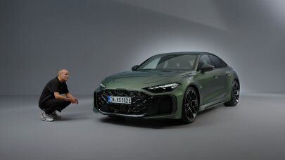 The design of the Audi RS 5 (vertical)
